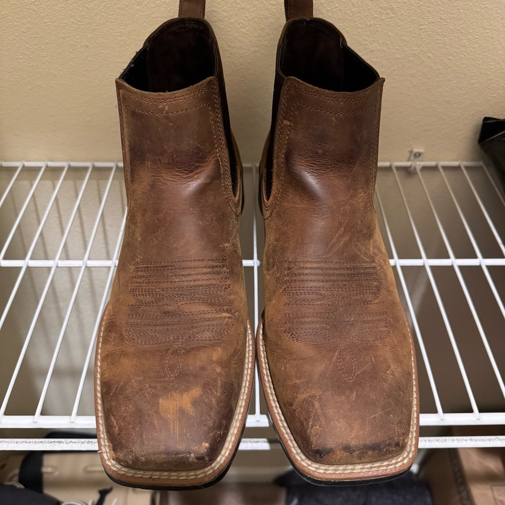 Ariat Men's Distressed Brown Western Boots